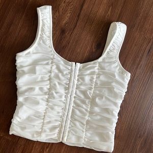 super cute going out crop top size large